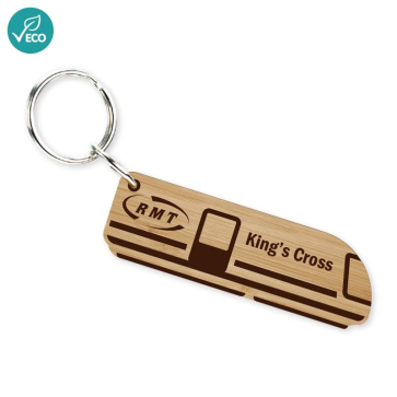 Bespoke Bamboo Keyring