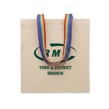Shopping Bag with Rainbow Handles 6.3L