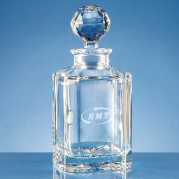 Crystal Square Spirit Decanter