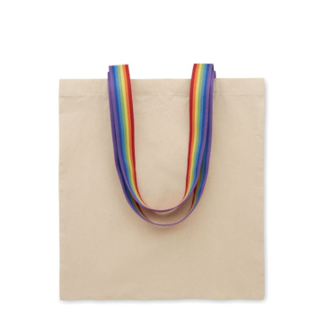 Shopping Bag with Rainbow Handles 6.3L