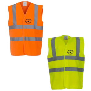 Hi-Visibility Waistcoat with Two Bands and Braces