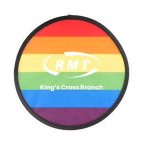 Rainbow Foldable Flying Disk