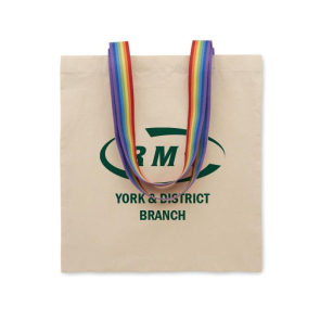 Shopping Bag with Rainbow Handles 6.3L