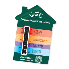 House Shaped Temperature Gauge