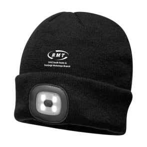 Beanie with LED Headlight