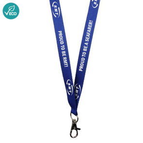 20mm Recycled PET lanyard Proud to be a Seafarer!  Proud to be RMT!