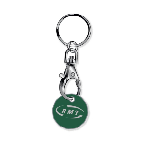 NEW SHAPE Trolley Coin Keyring