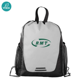 Recycled Pocketed Drawstring Bag (10L)