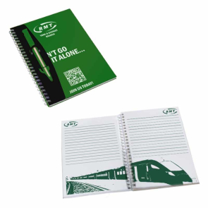 Polyprop Mix & Match Notebook and Pen (A5)
