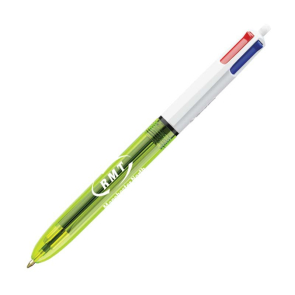 4 Colours Fluo Ballpen
