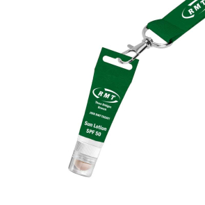 Sun Lotion SPF50 (20ml) & Lip Balm SPF20 with Lanyard Cut-Out