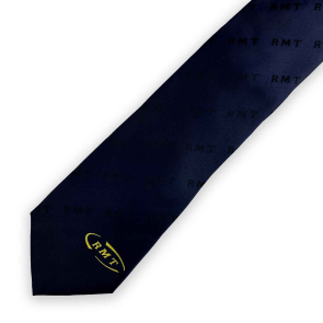 Navy Silk Tie